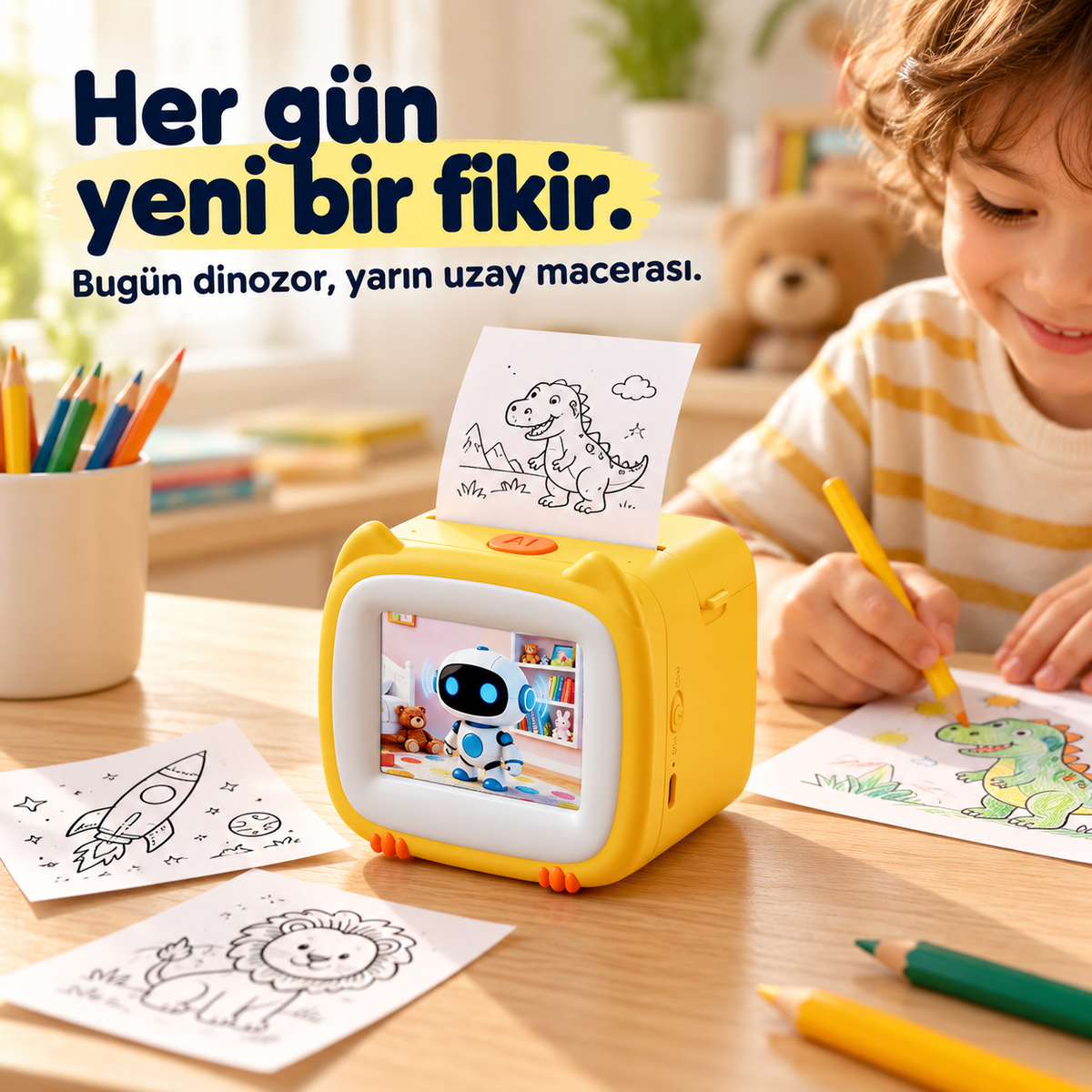 Yapay Zekâ Sticker Kutusu — ürün ve kullanım görseli 8